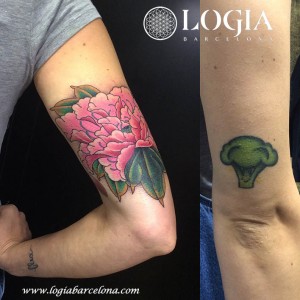 tatuaje-brazo-vegetales-logia-barcelona-laia              